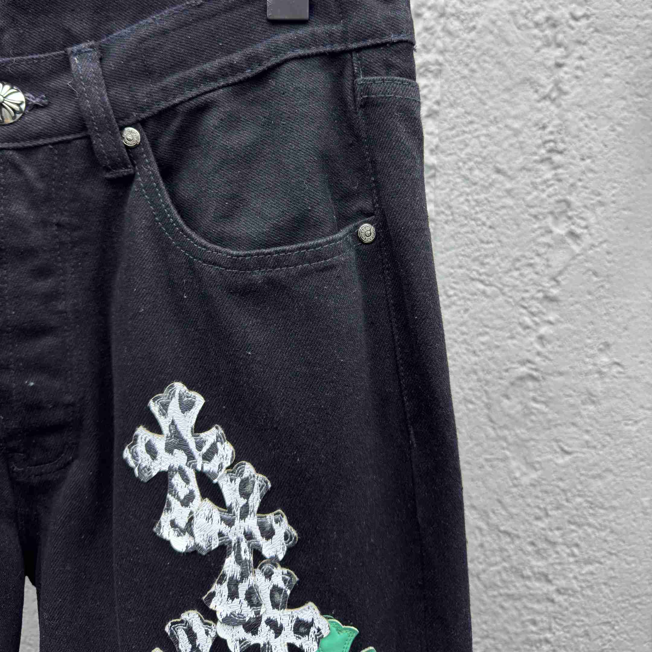 Chrome Hearts Jeans - EUR FASHION