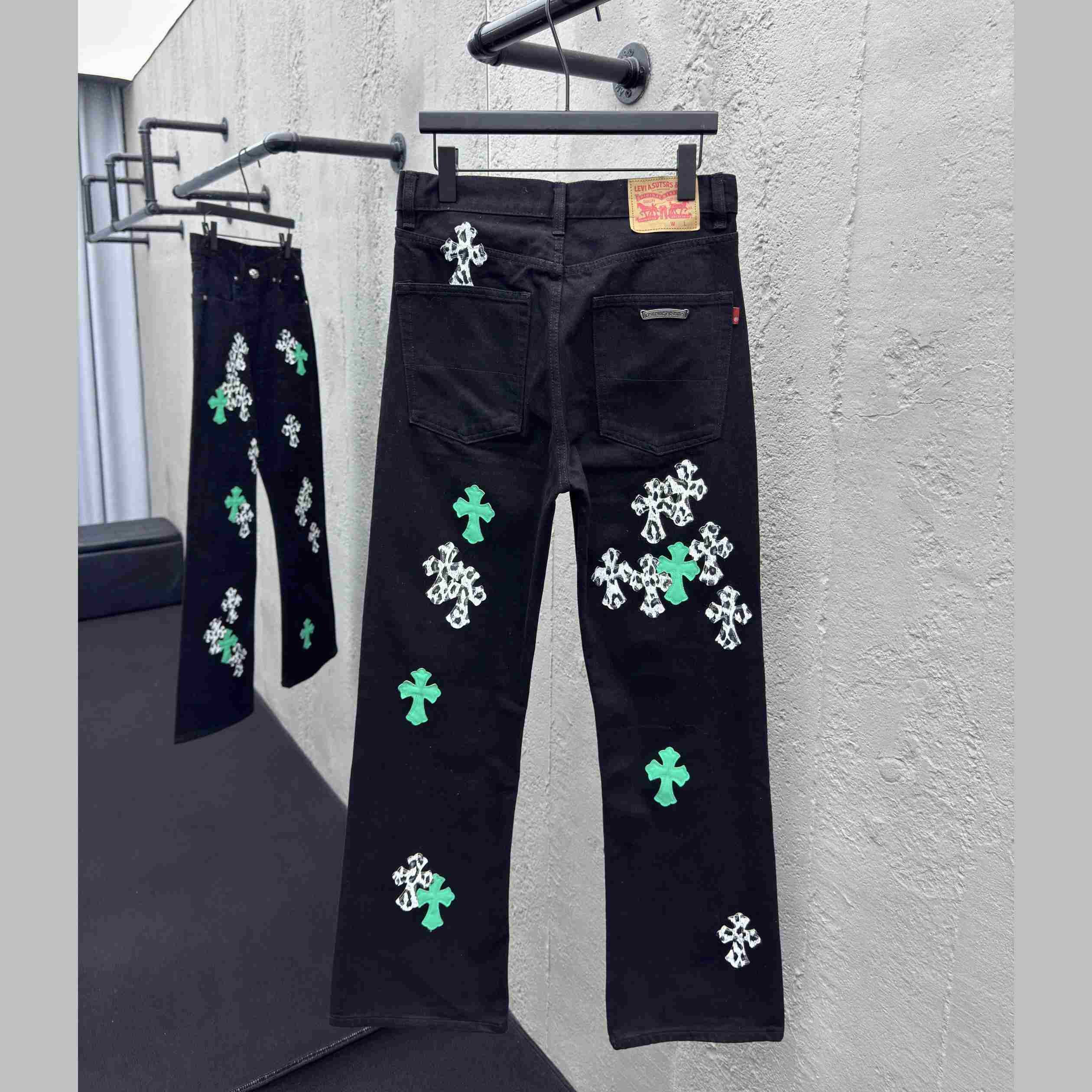 Chrome Hearts Jeans - EUR FASHION