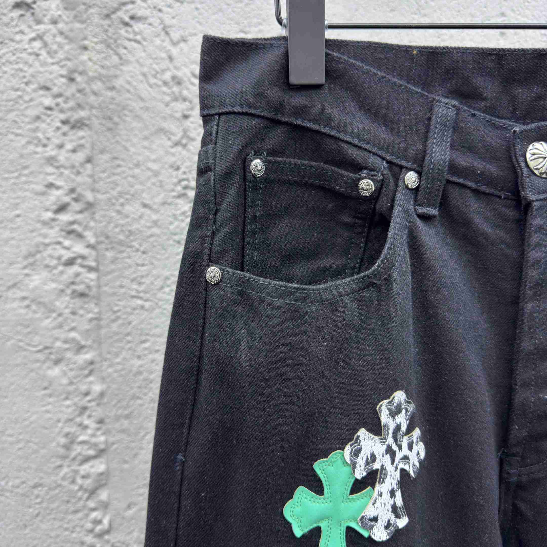 Chrome Hearts Jeans - EUR FASHION
