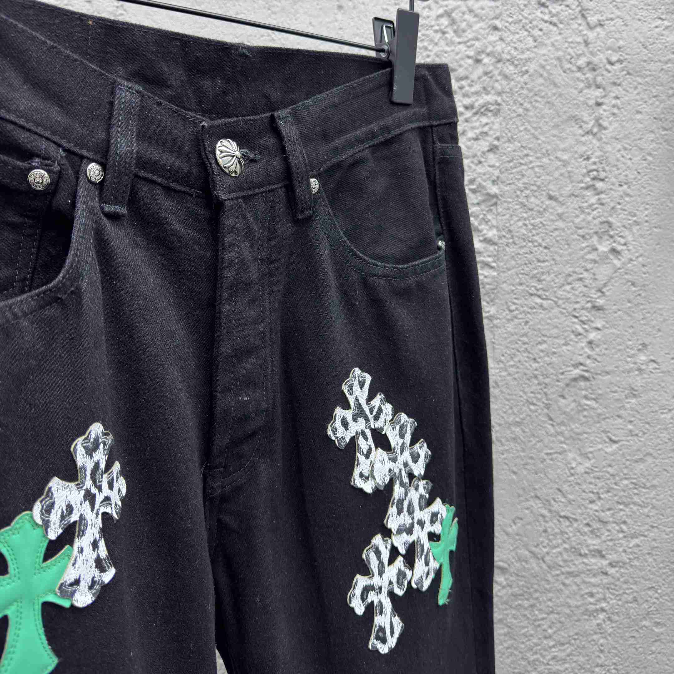 Chrome Hearts Jeans - EUR FASHION