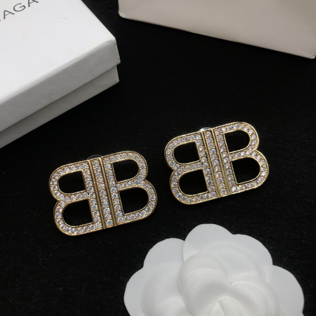 Balenciaga BB Earrings - EUR FASHION