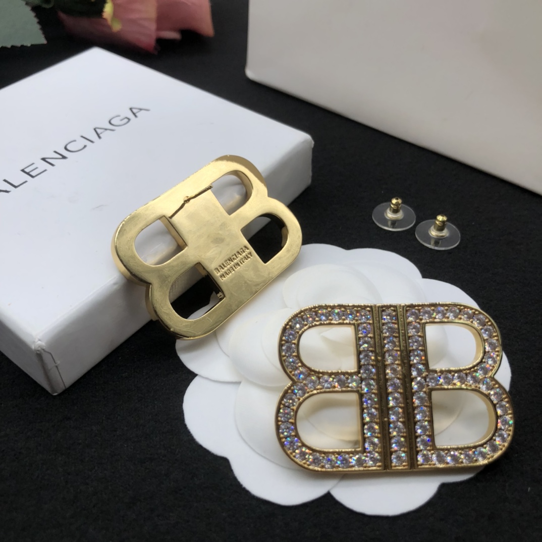 Balenciaga BB Earrings - EUR FASHION