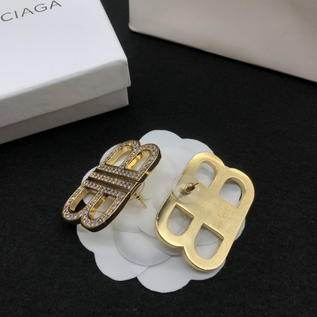 Balenciaga BB Earrings - EUR FASHION