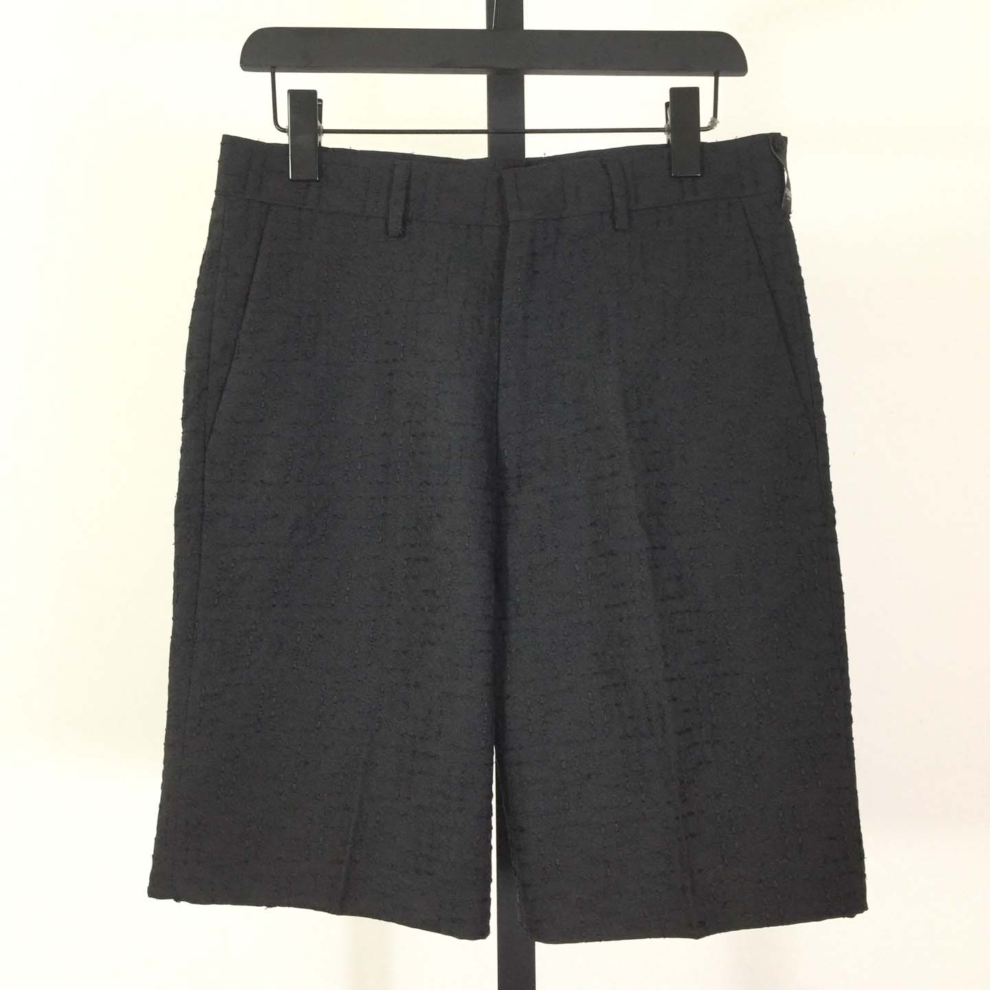 Fendi Black Cotton Shorts - EUR FASHION