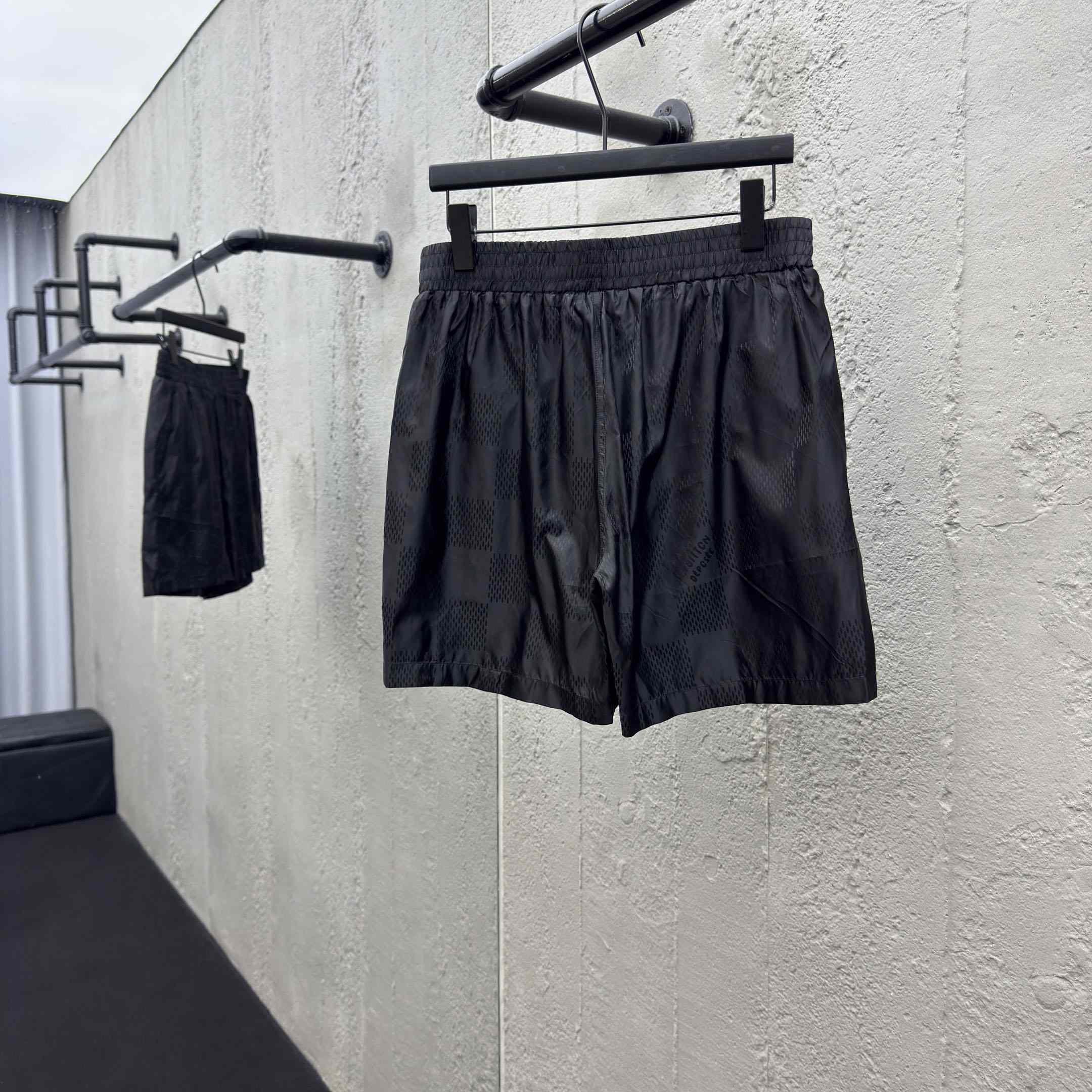 Louis Vuitton Damier Nylon Swim Shorts   1AGJPB - EUR FASHION