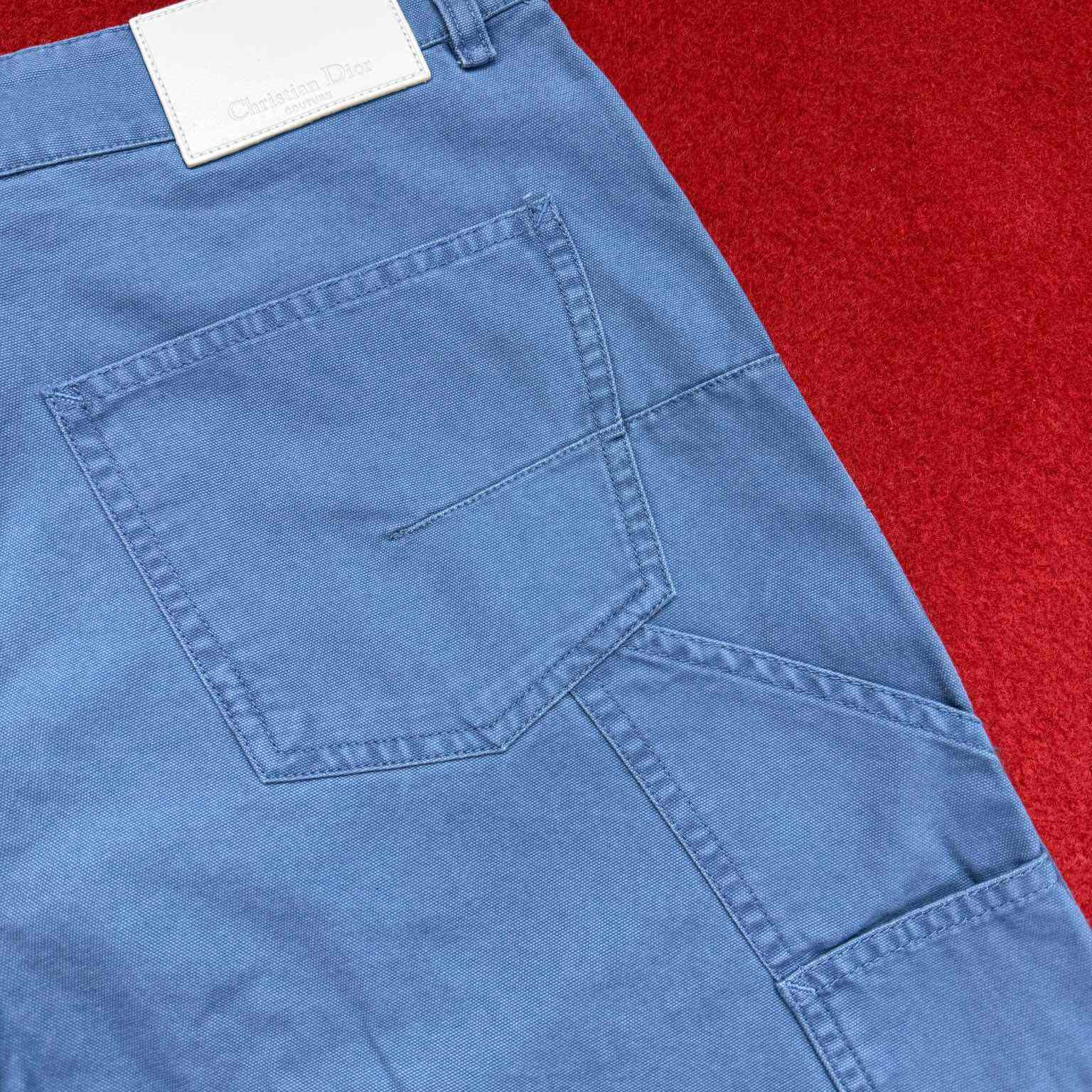 Dior Men Blue Bermuda Shorts - EUR FASHION
