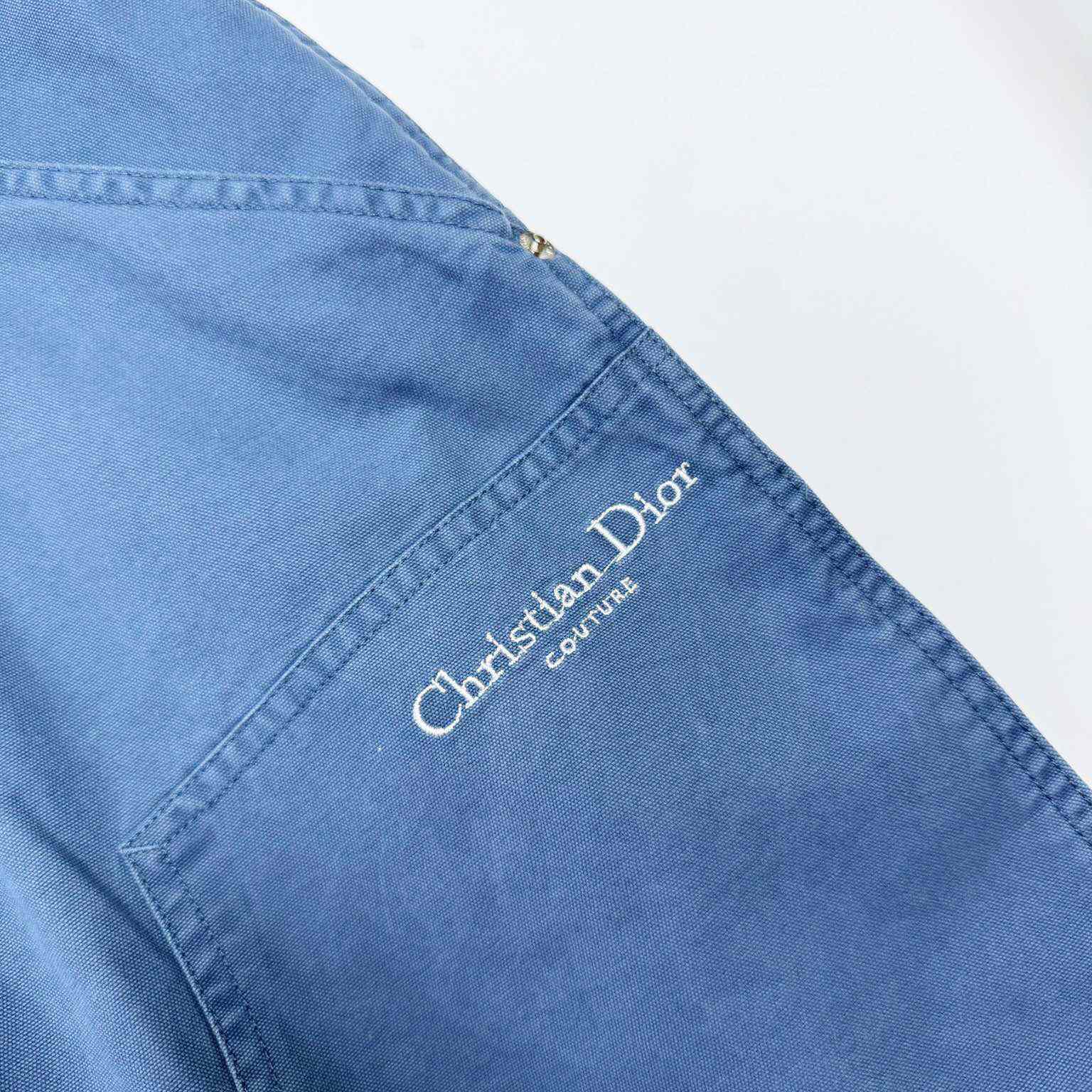 Dior Men Blue Bermuda Shorts - EUR FASHION