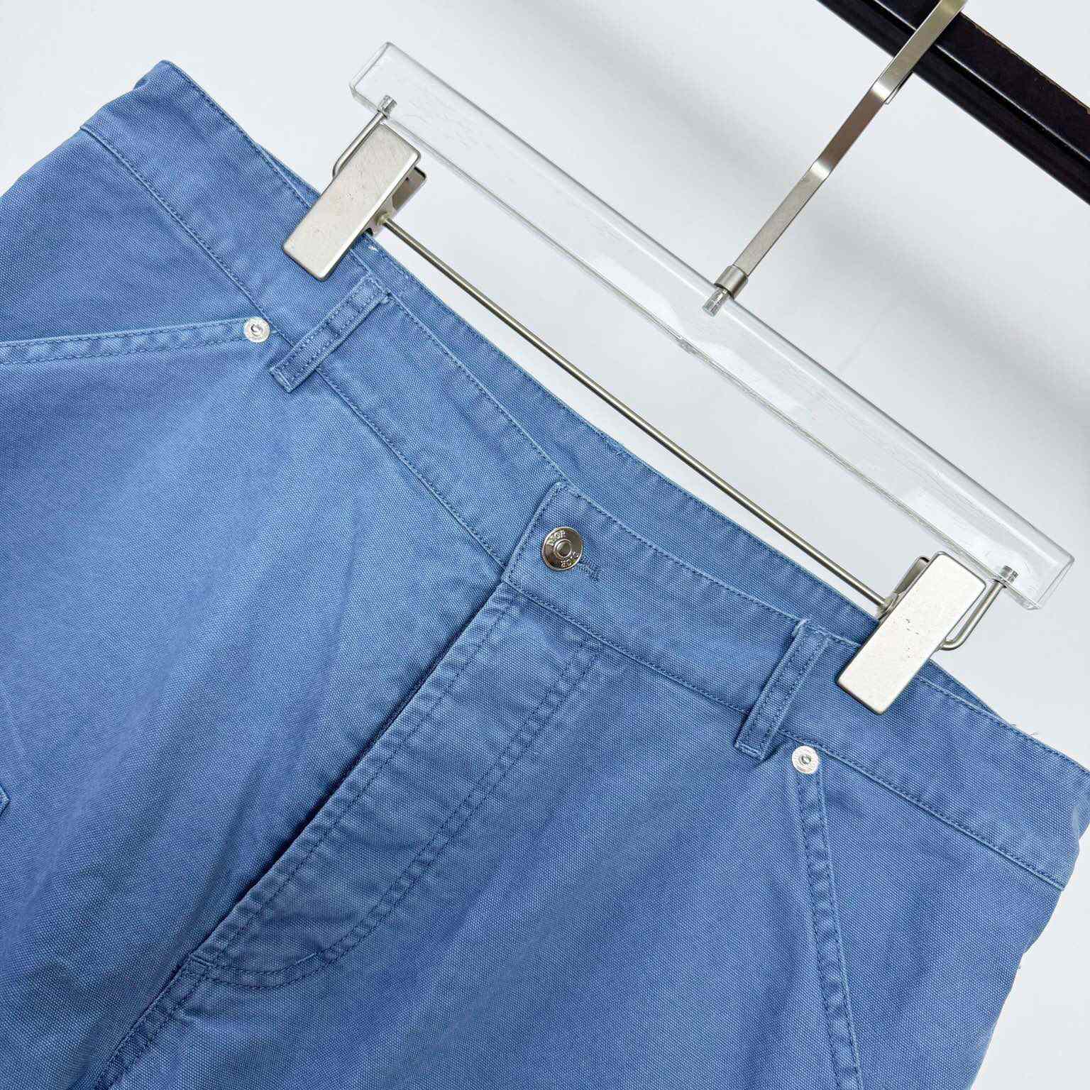 Dior Men Blue Bermuda Shorts - EUR FASHION