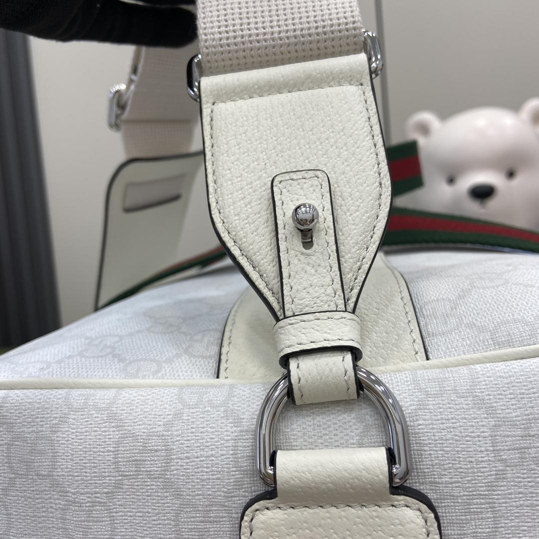 Gucci Medium Duffle Bag With Web - EUR FASHION