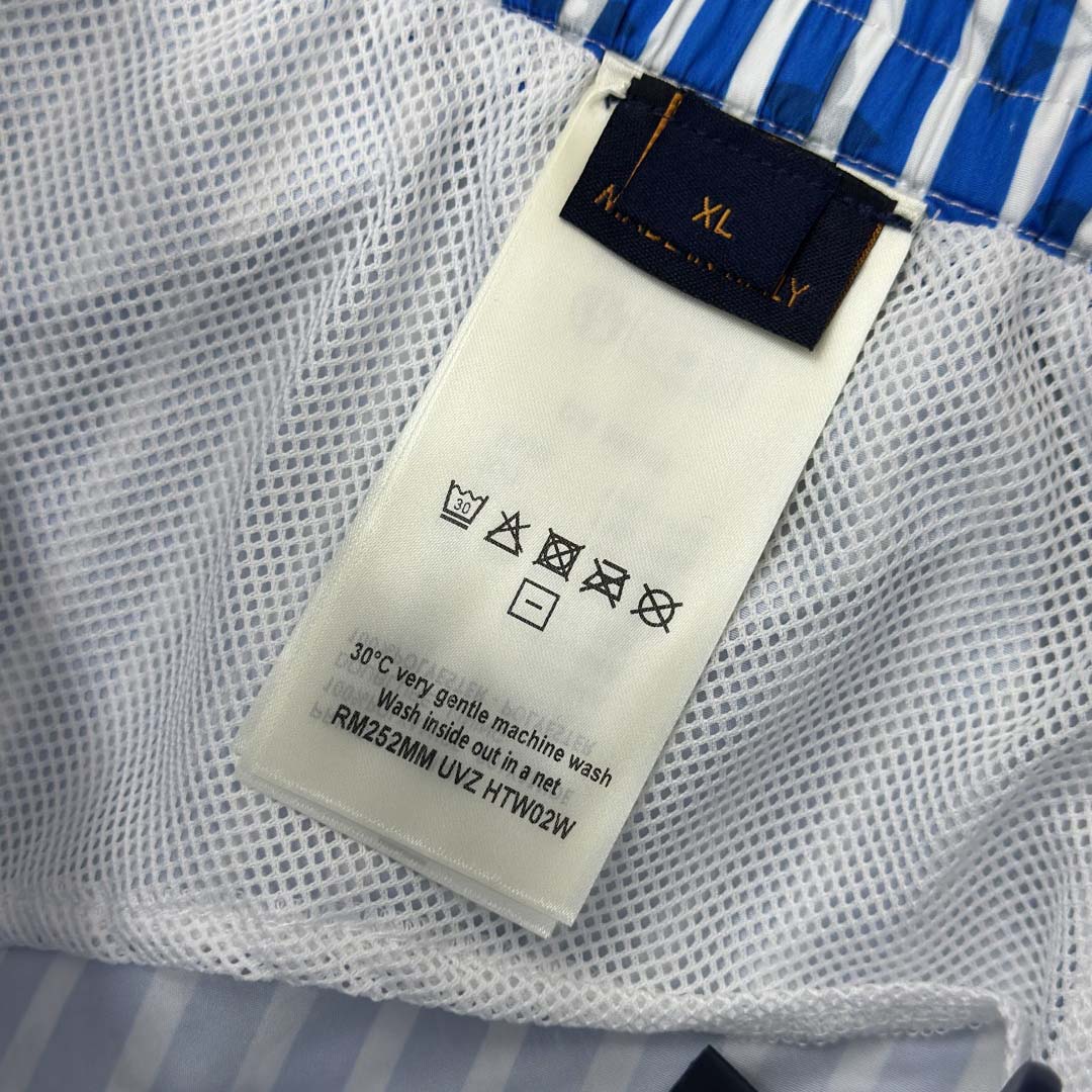 Louis Vuitton Monogram Striped Swim Shorts   1AHVZF - EUR FASHION
