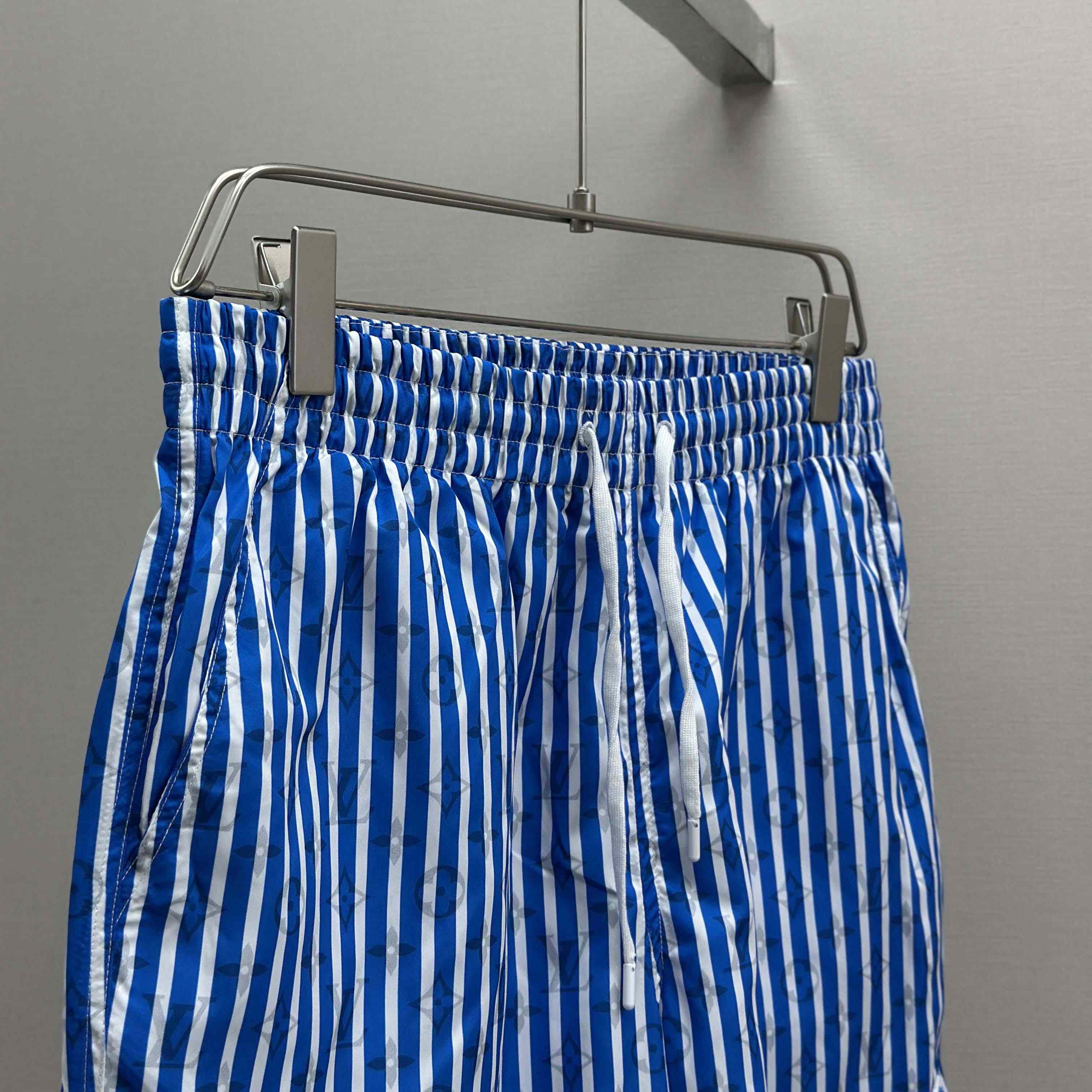 Louis Vuitton Monogram Striped Swim Shorts   1AHVZF - EUR FASHION