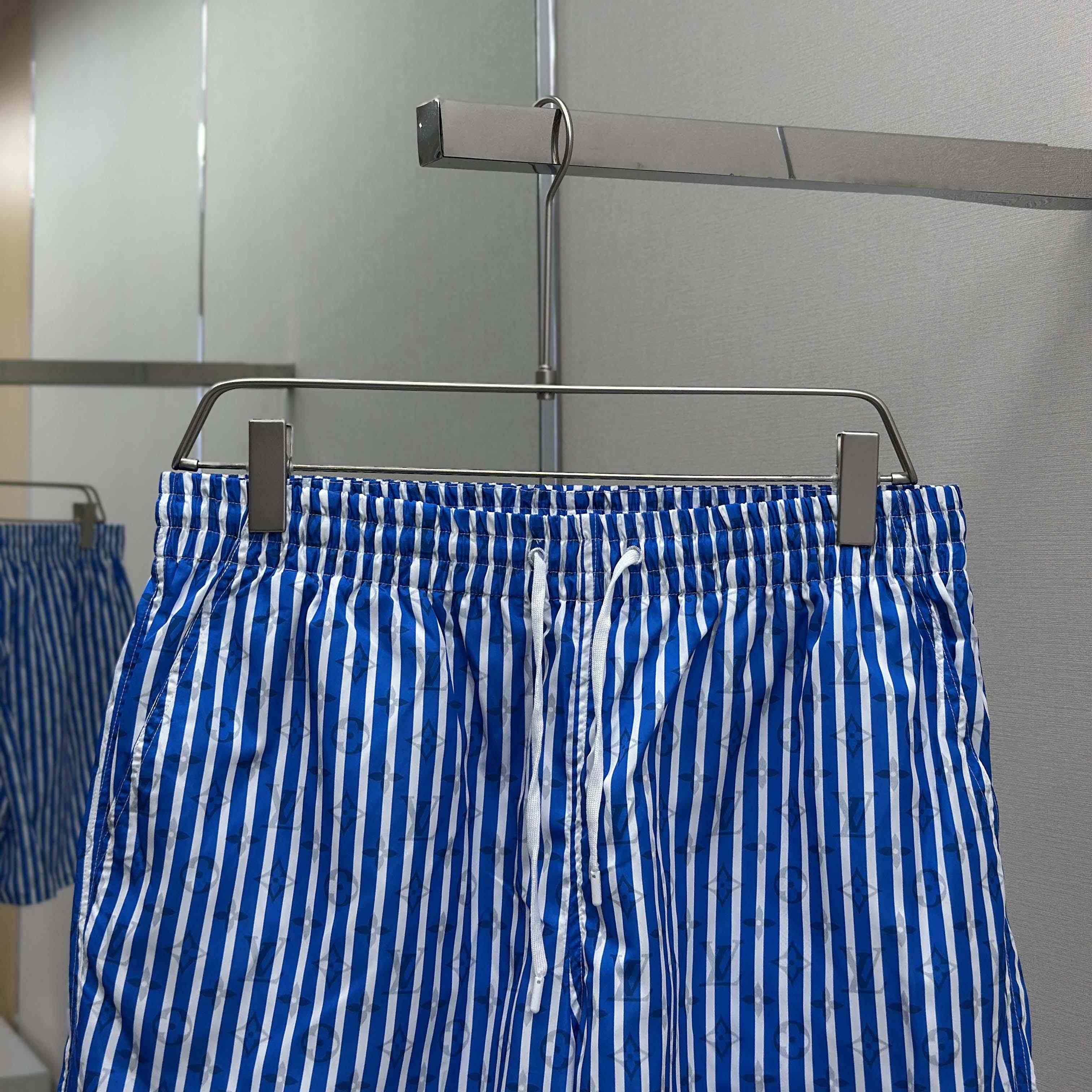 Louis Vuitton Monogram Striped Swim Shorts   1AHVZF - EUR FASHION