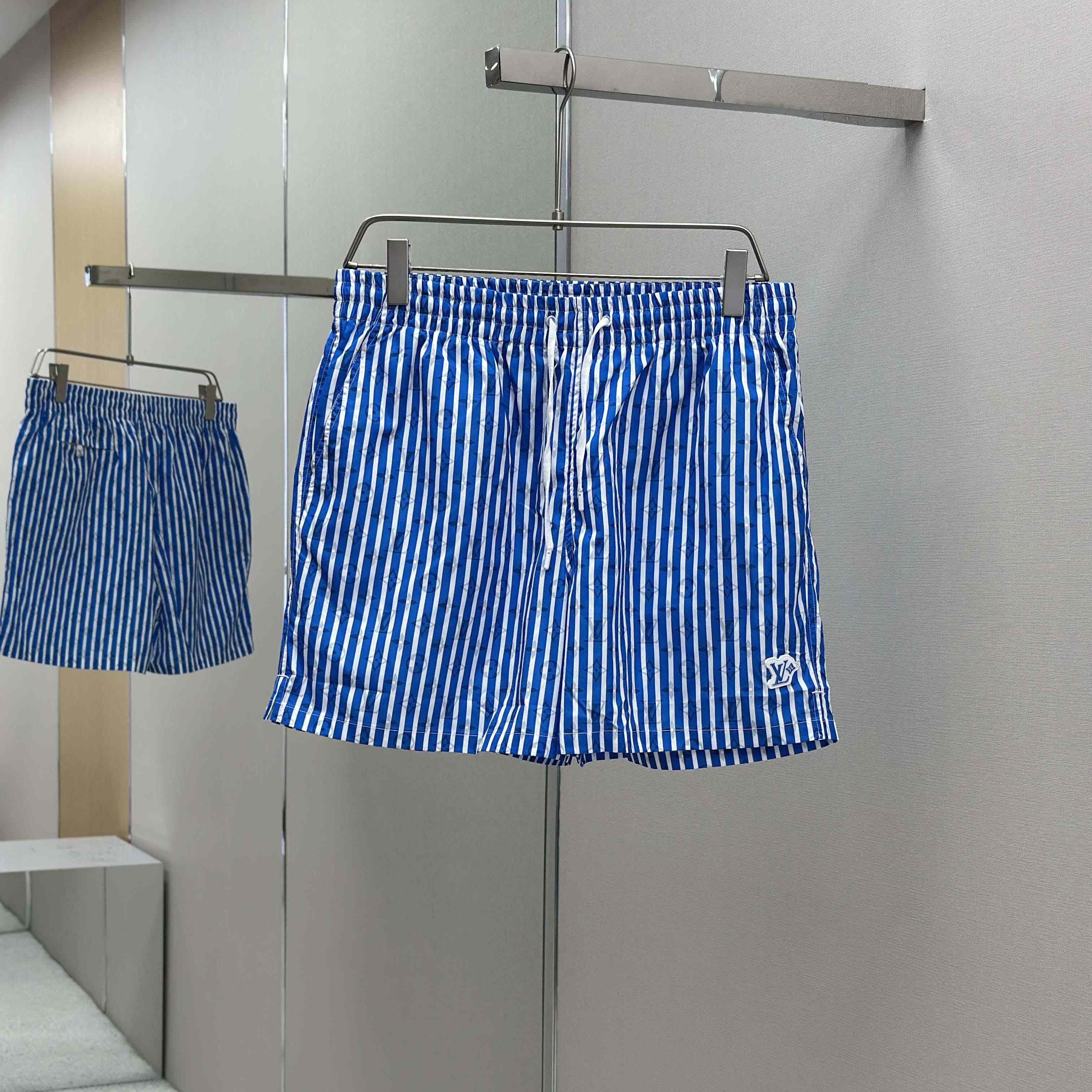 Louis Vuitton Monogram Striped Swim Shorts   1AHVZF - EUR FASHION