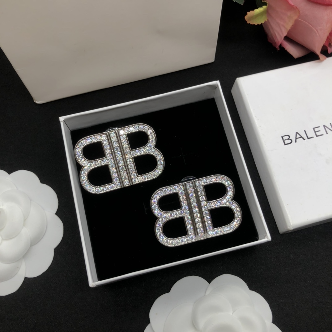 Balenciaga BB Earrings - EUR FASHION