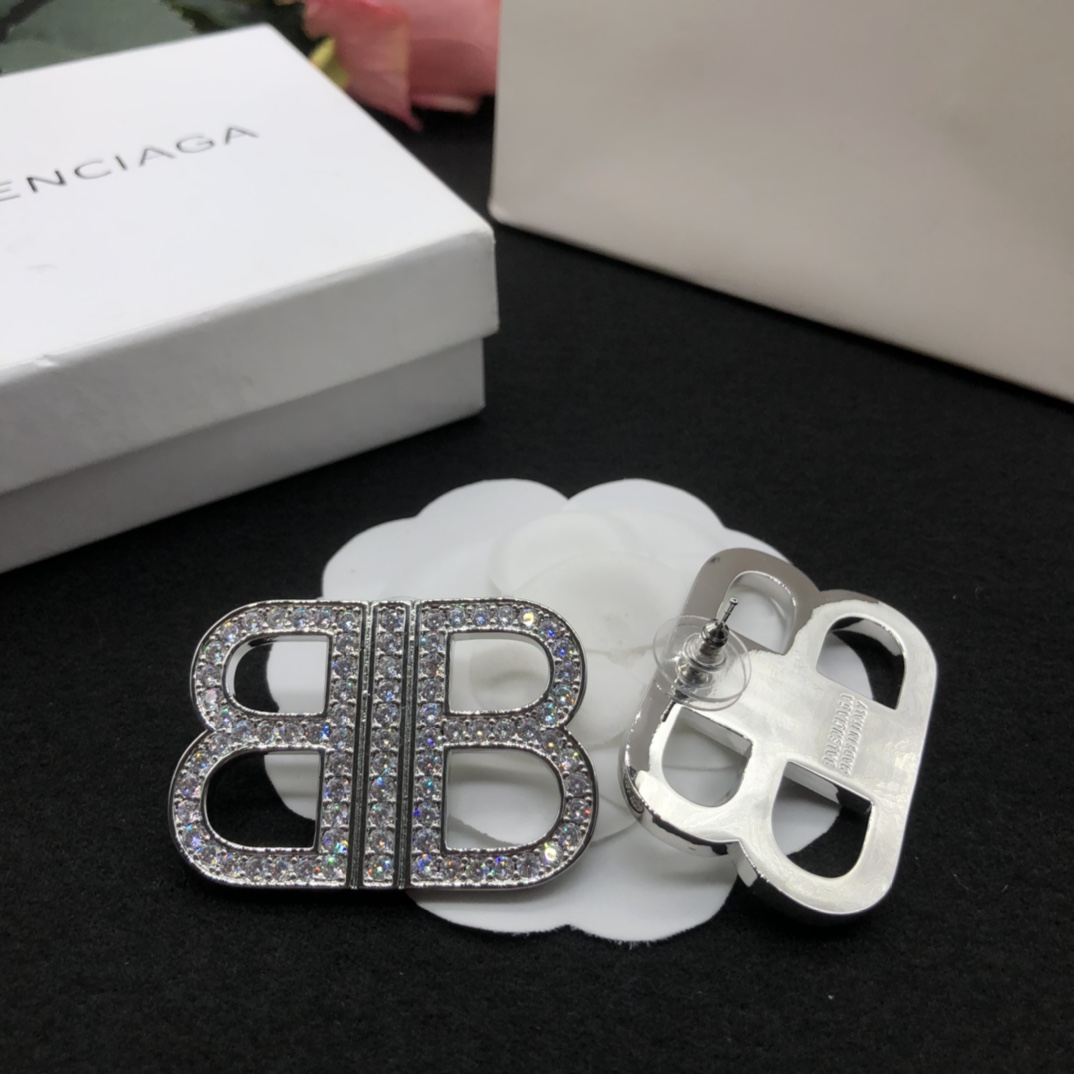 Balenciaga BB Earrings - EUR FASHION