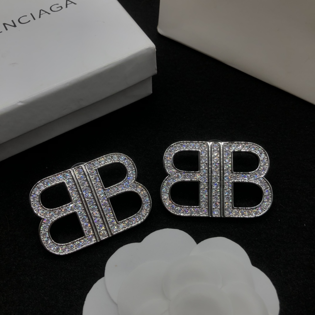 Balenciaga BB Earrings - EUR FASHION