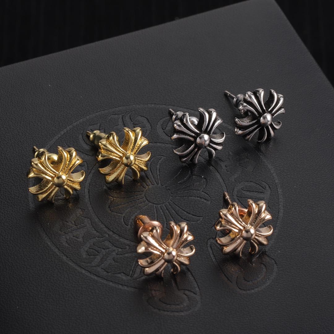 Chrome Heart Earrings - EUR FASHION