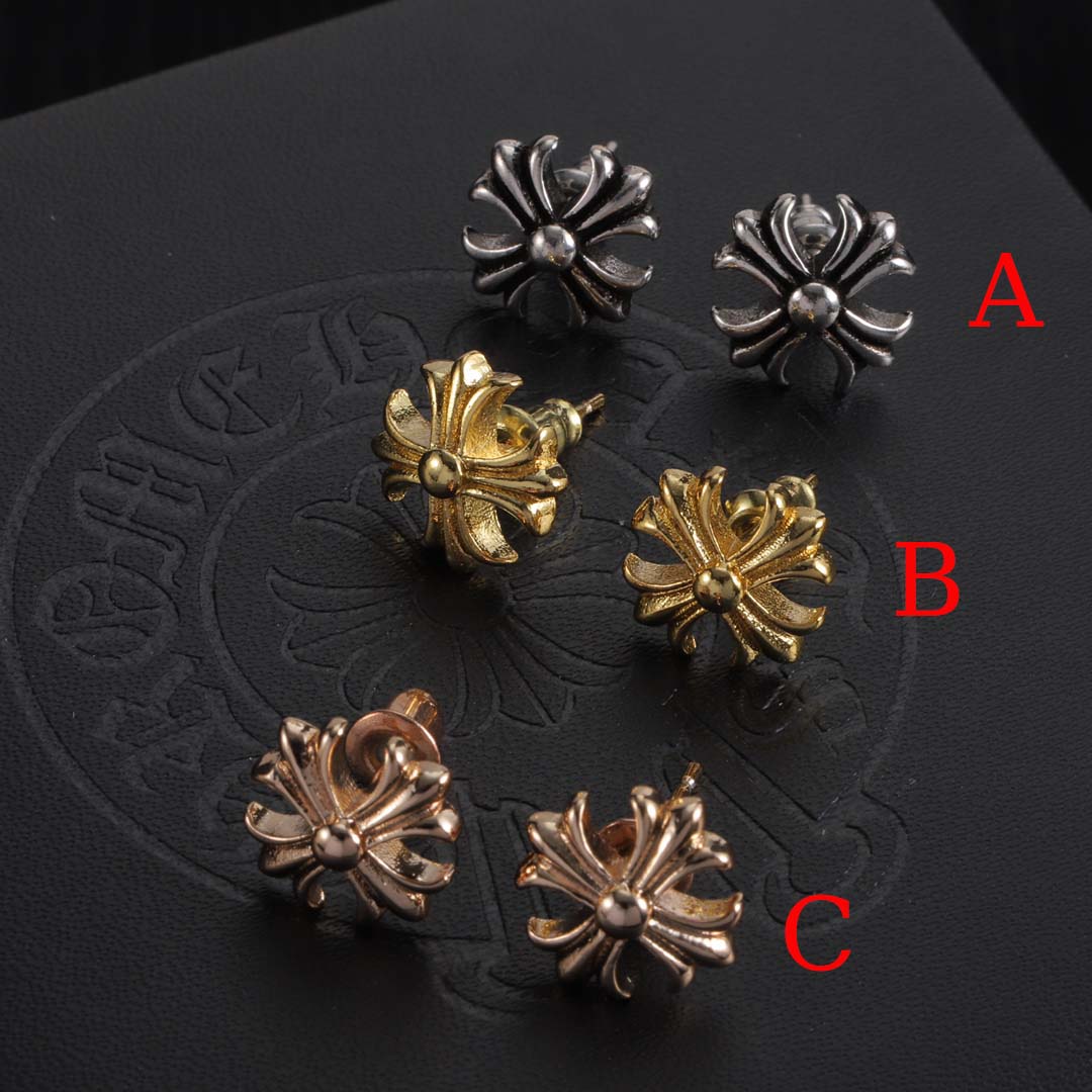Chrome Heart Earrings - EUR FASHION