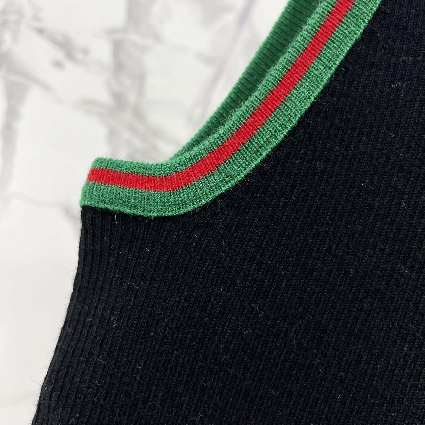 Gucci Cotton Rib Tank Top With Web - EUR FASHION
