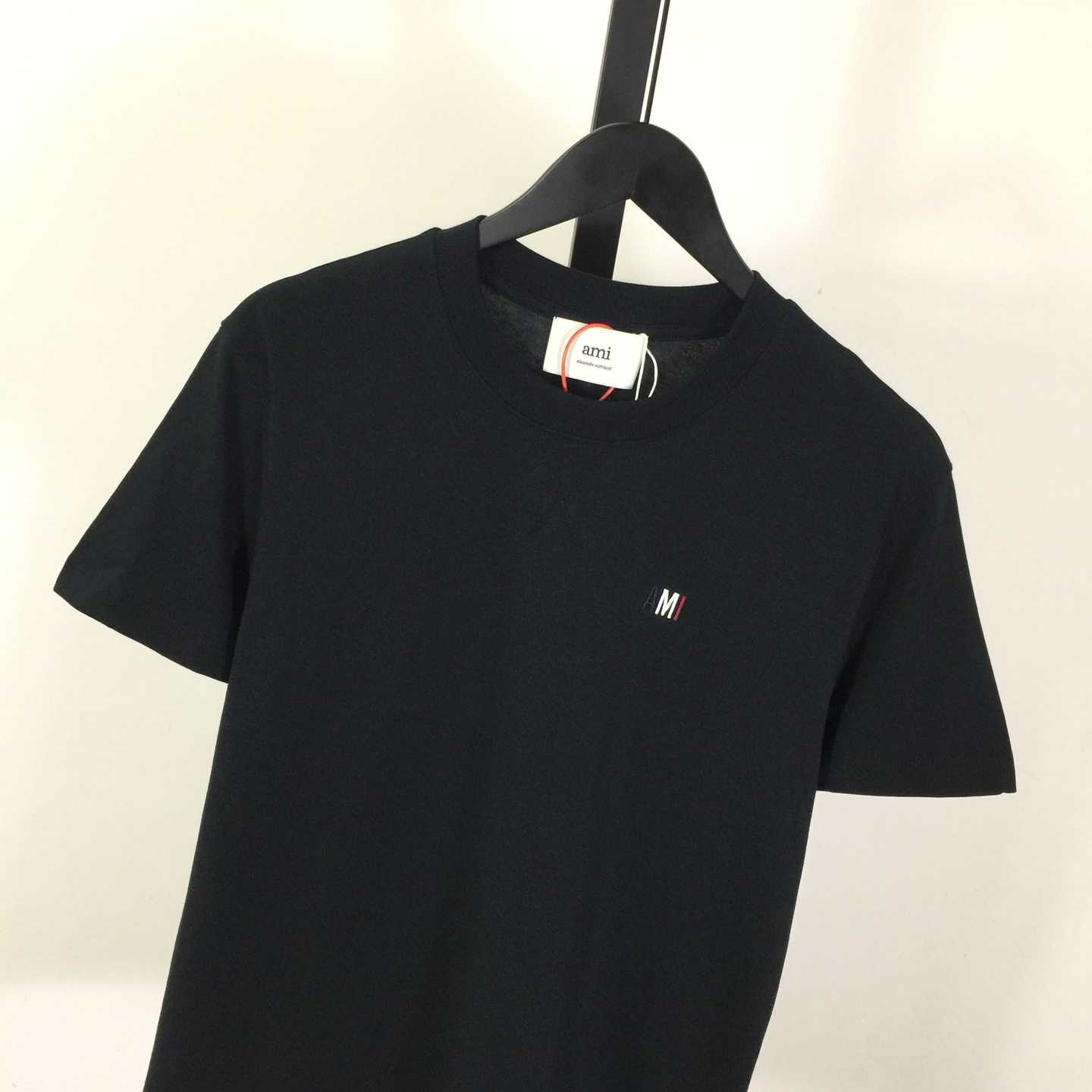 AMI Paris Bleu Blanc Rouge Ami T-Shirt - EUR FASHION