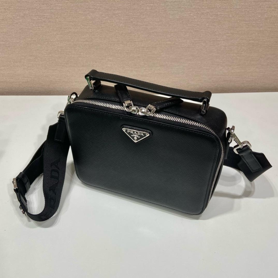 Prada Medium Prada Brique Saffiano Leather Bag - EUR FASHION
