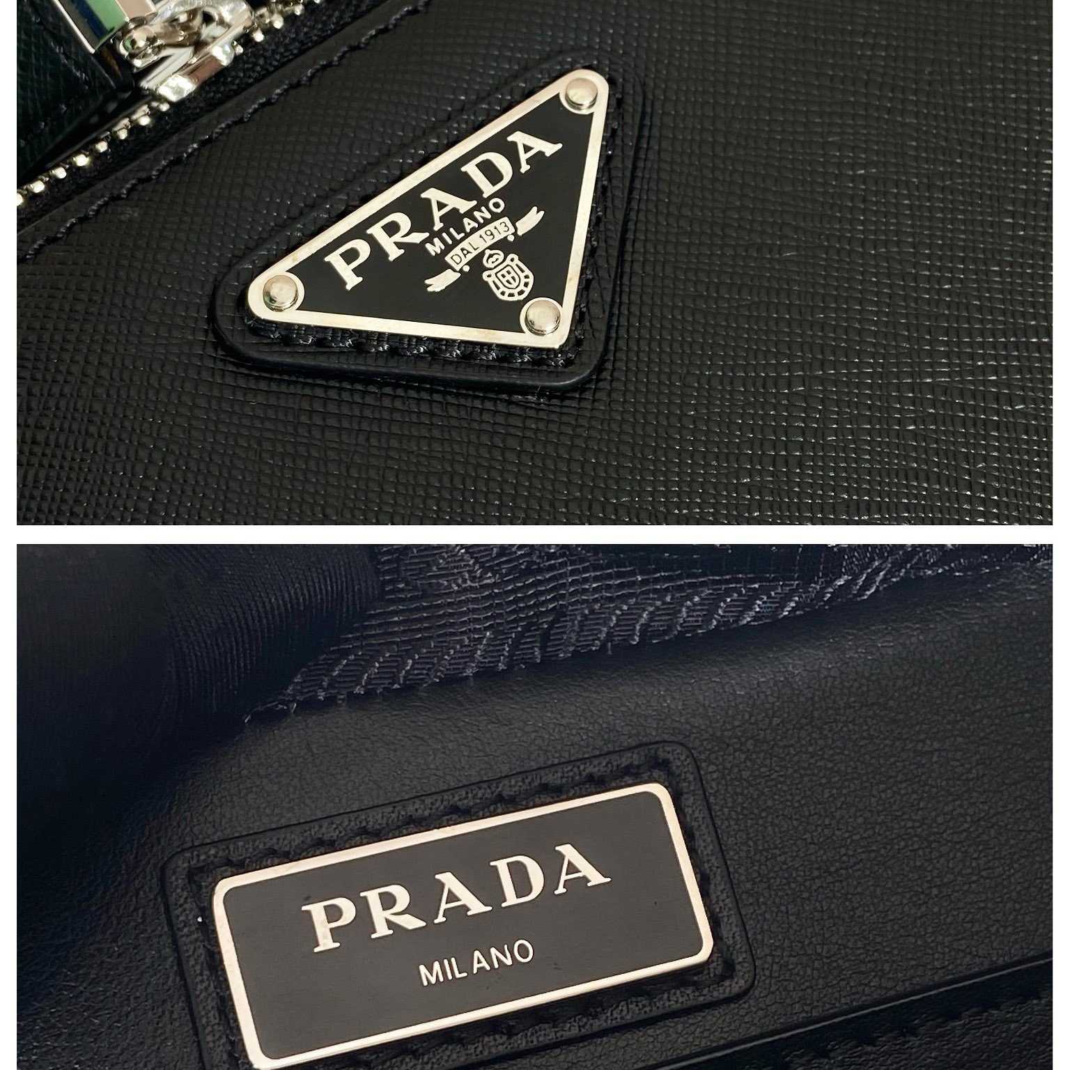 Prada Medium Prada Brique Saffiano Leather Bag - EUR FASHION