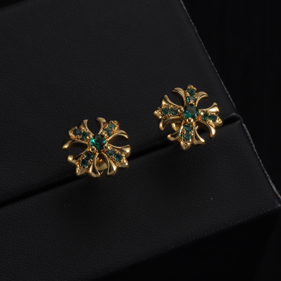 Chrome Heart Earrings - EUR FASHION