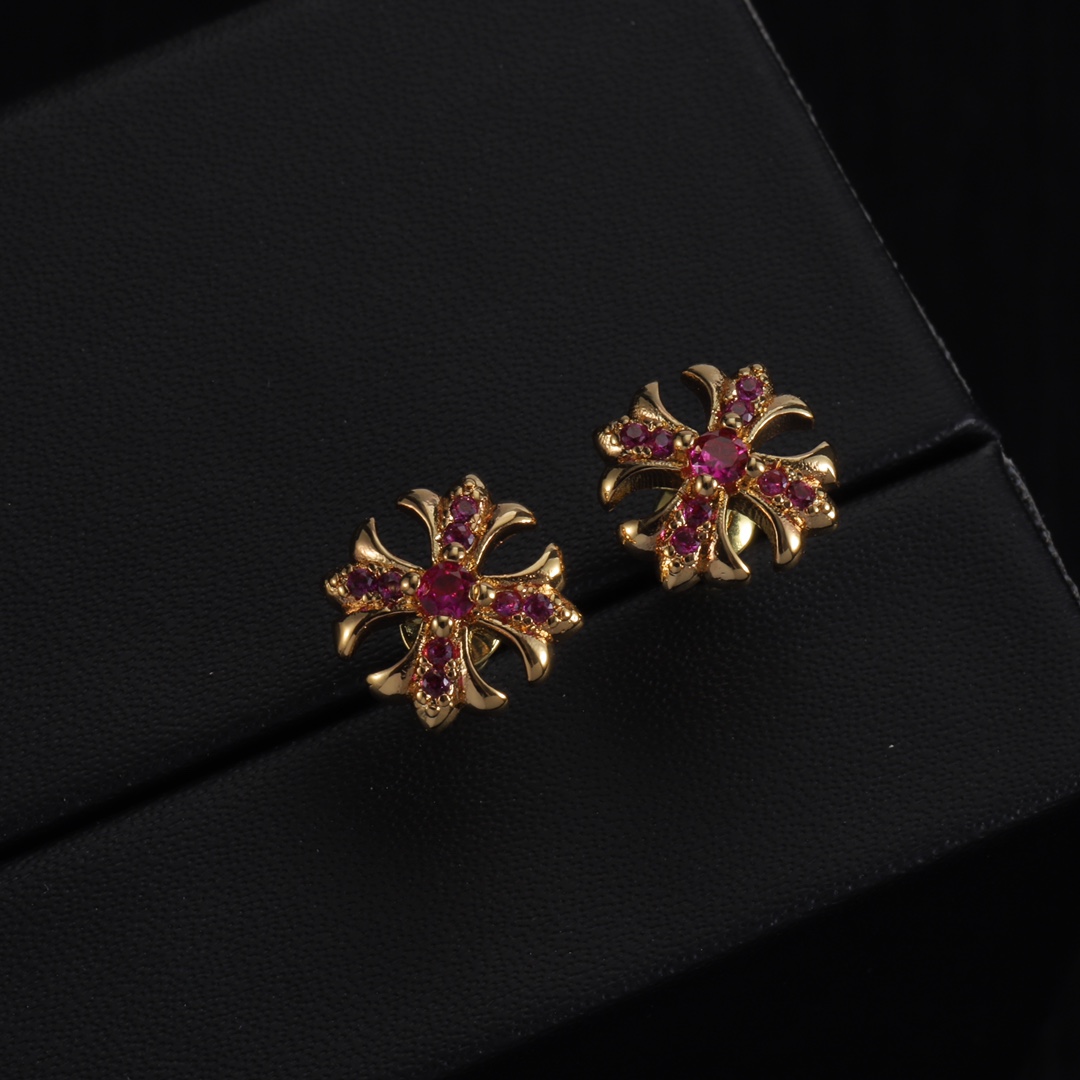 Chrome Heart Earrings - EUR FASHION