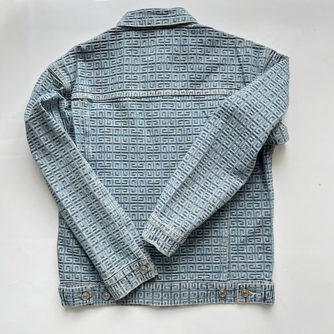 Givenchy Jacket In 4G Denim YF2012   (50% Off Sale) - EUR FASHION