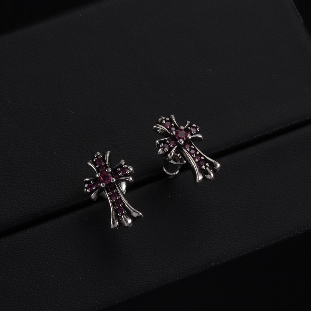 Chrome Heart Earrings - EUR FASHION