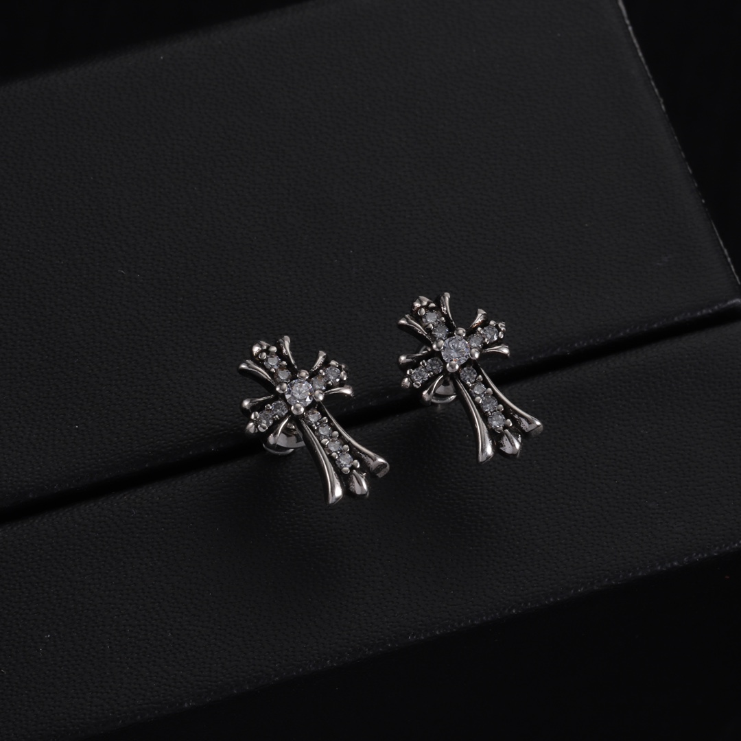 Chrome Heart Earrings - EUR FASHION