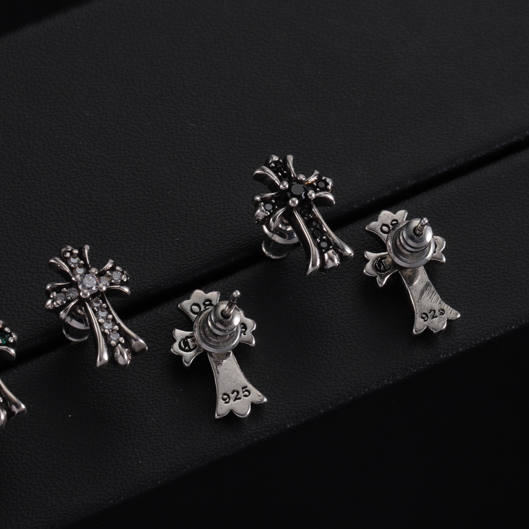 Chrome Heart Earrings - EUR FASHION