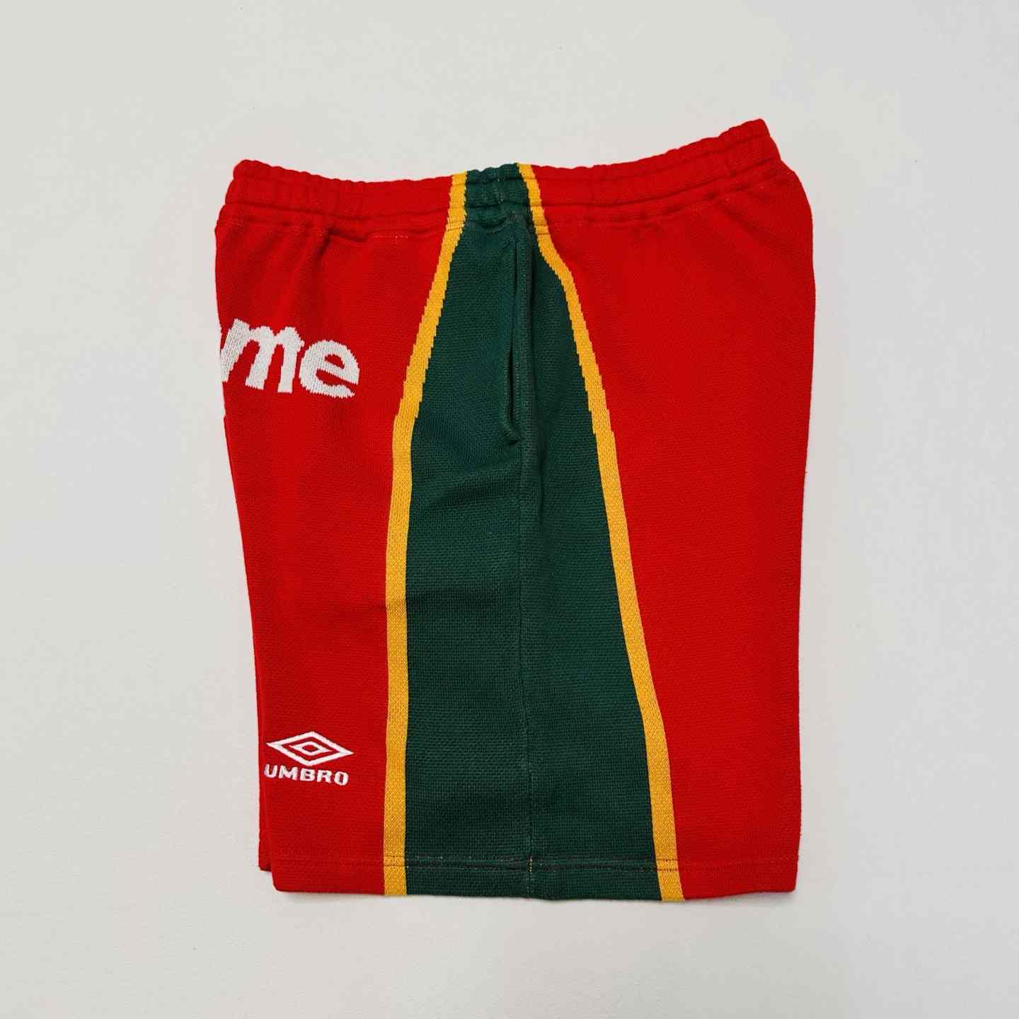 Supreme x Umbro Knit Soccer Short 'Red'  - EUR FASHION