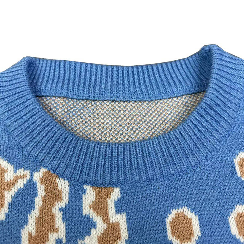 Rhude Bandana Knit Crewneck (50% Off Sale) - EUR FASHION