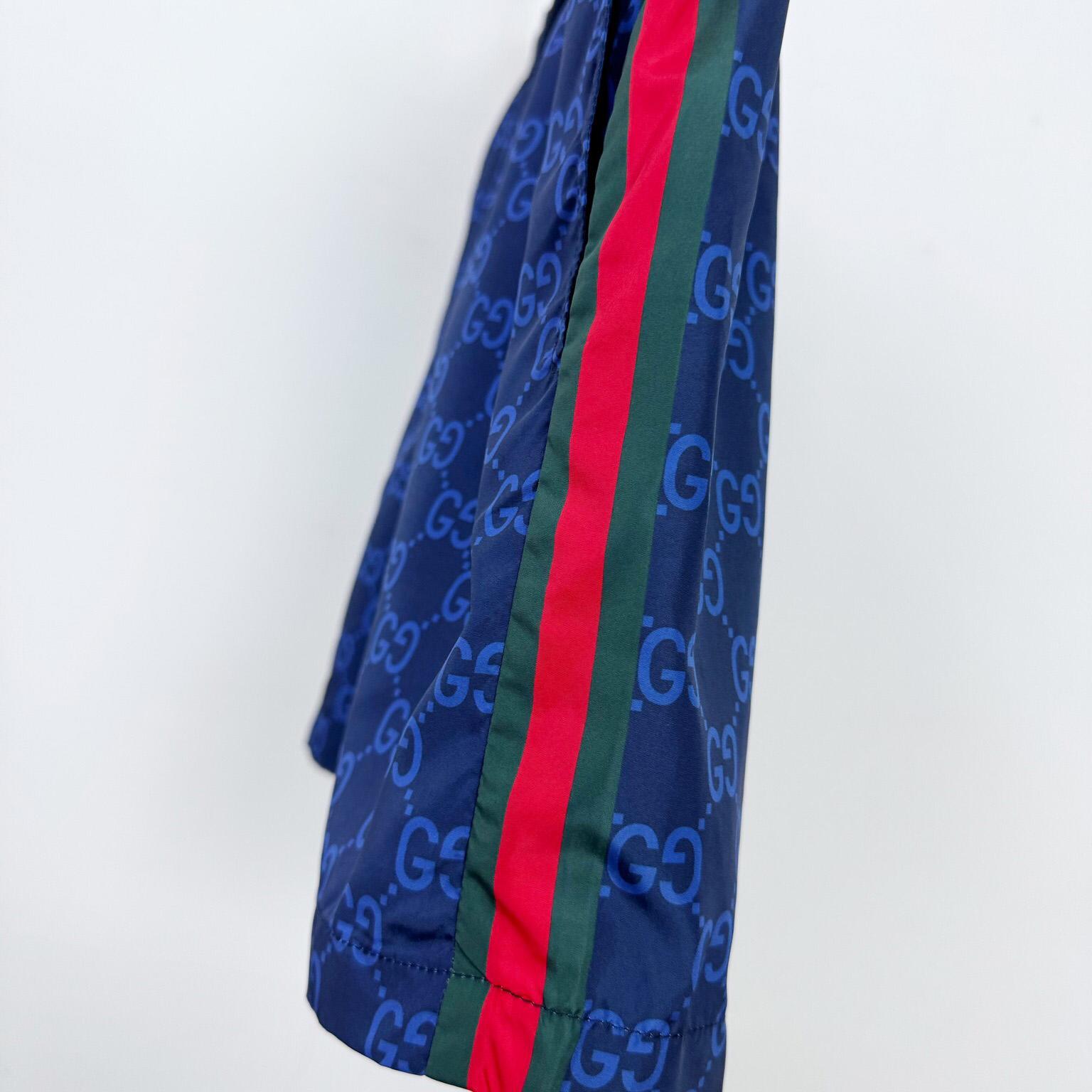 Gucci Printed Poplin Tech Swim Shorts - EUR FASHION