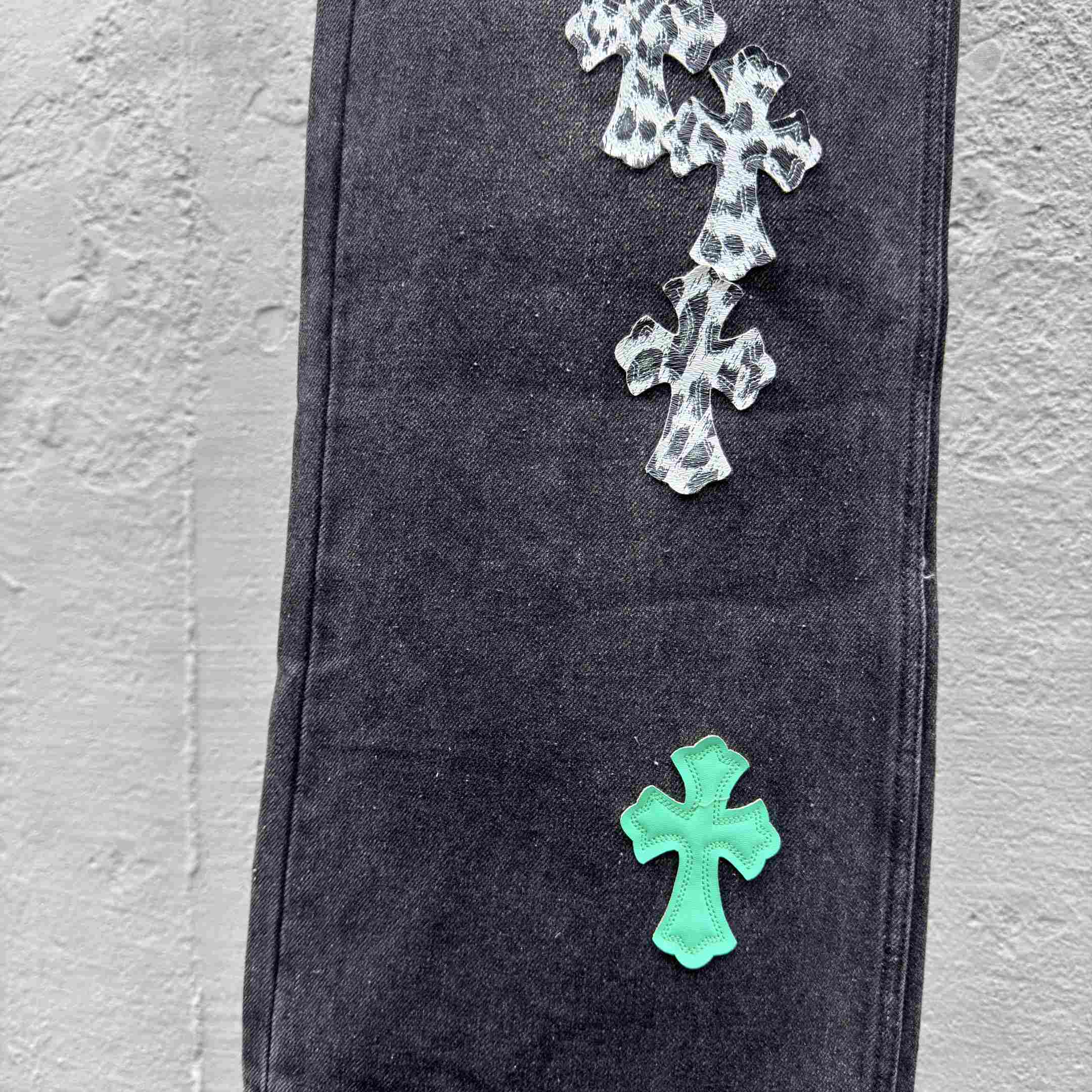 Chrome Hearts Jeans - EUR FASHION