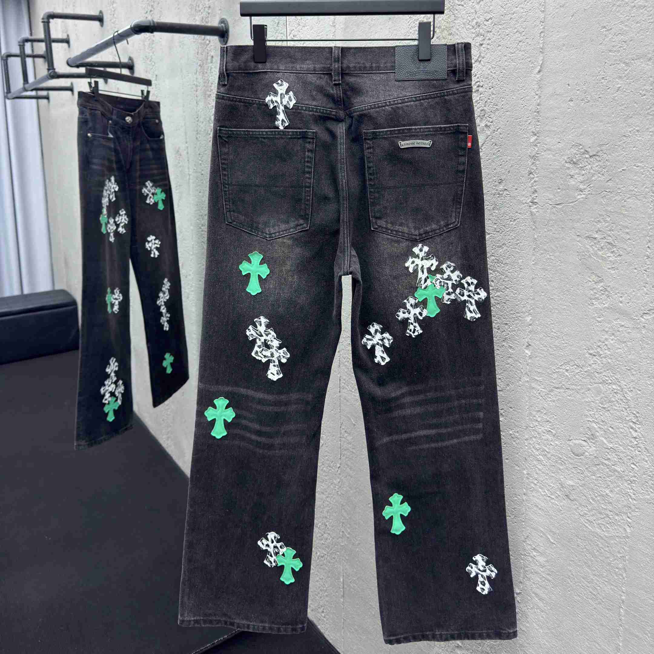 Chrome Hearts Jeans - EUR FASHION