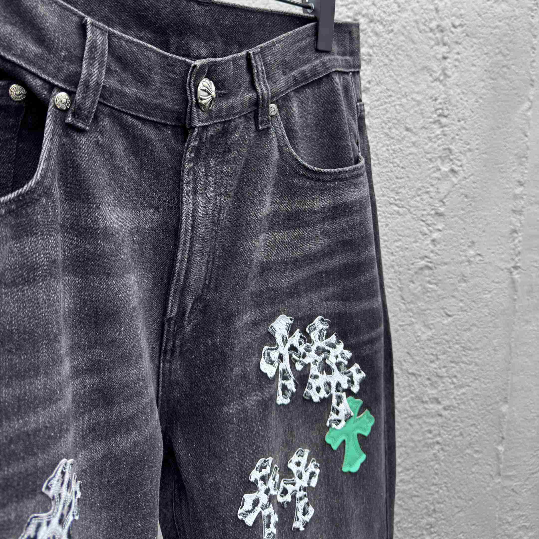 Chrome Hearts Jeans - EUR FASHION