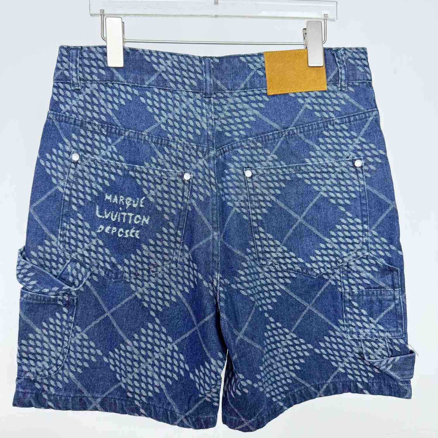 Louis Vuitton Denim Carpenter Shorts    1AGIWB - EUR FASHION