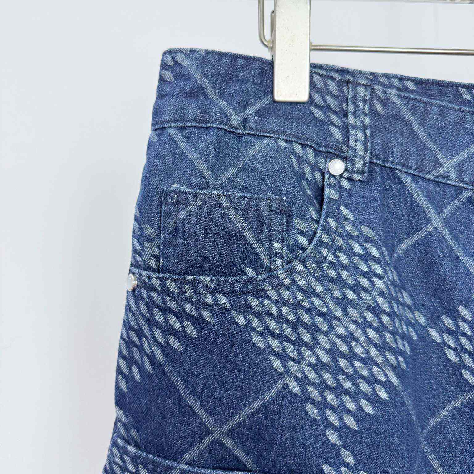 Louis Vuitton Denim Carpenter Shorts    1AGIWB - EUR FASHION