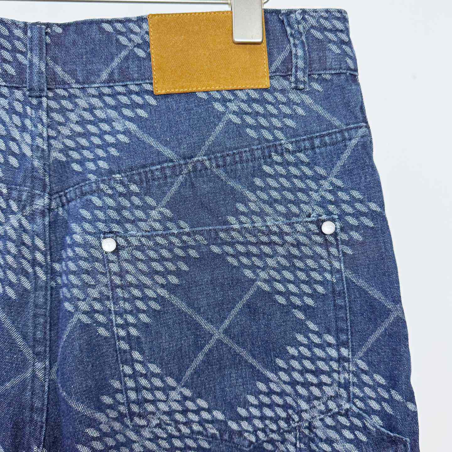 Louis Vuitton Denim Carpenter Shorts    1AGIWB - EUR FASHION