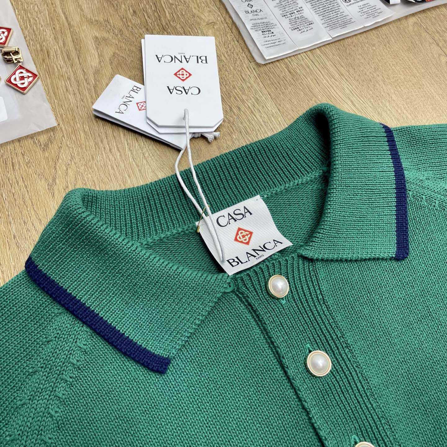 Casablanca Colourblock Polo Shirt    D0088 - EUR FASHION