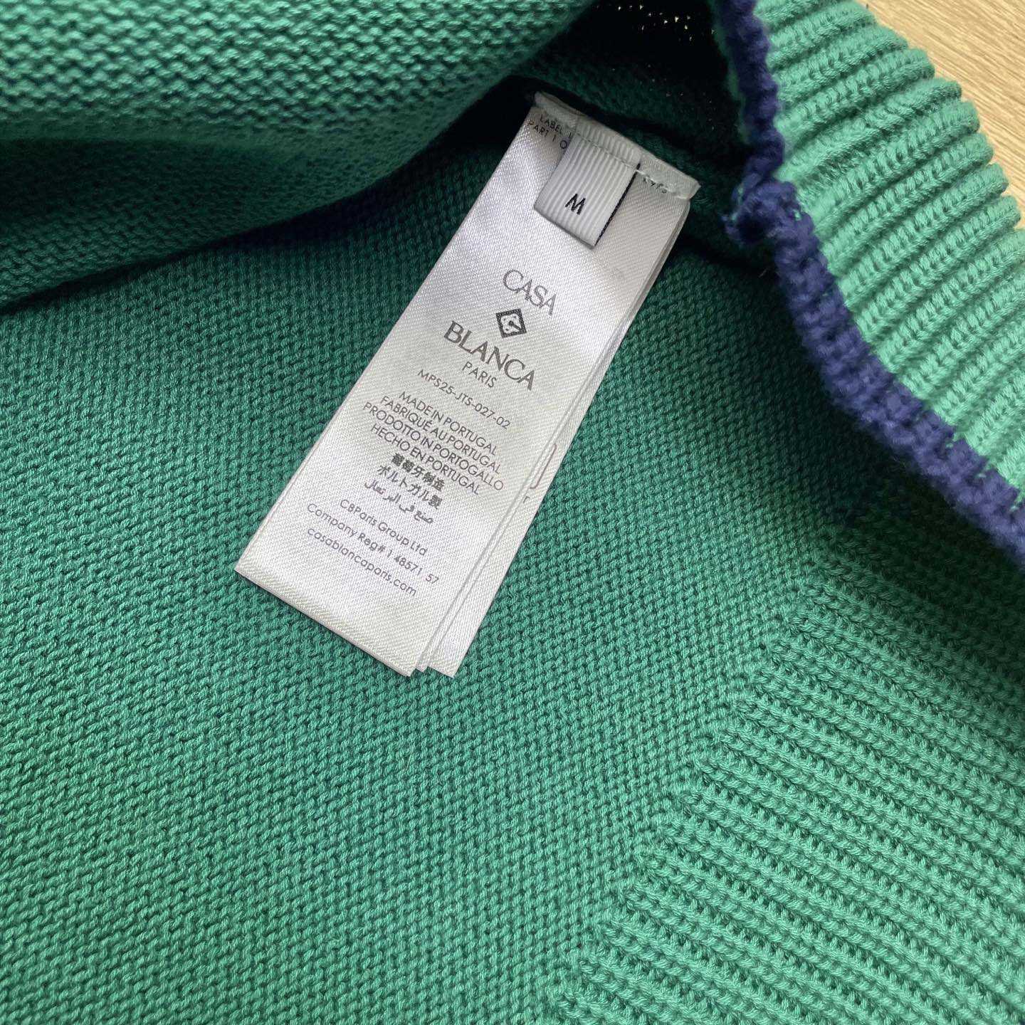 Casablanca Colourblock Polo Shirt    D0088 - EUR FASHION