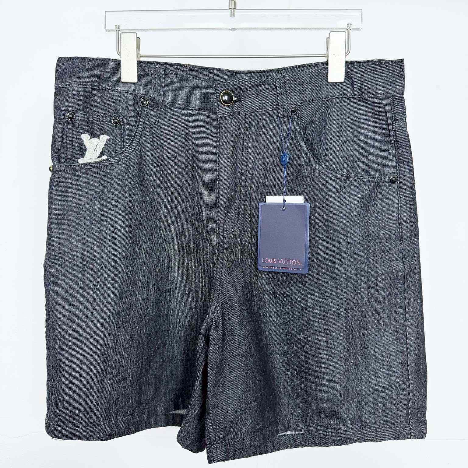 Louis Vuitton Chambray Shorts   1AHVC4 - EUR FASHION