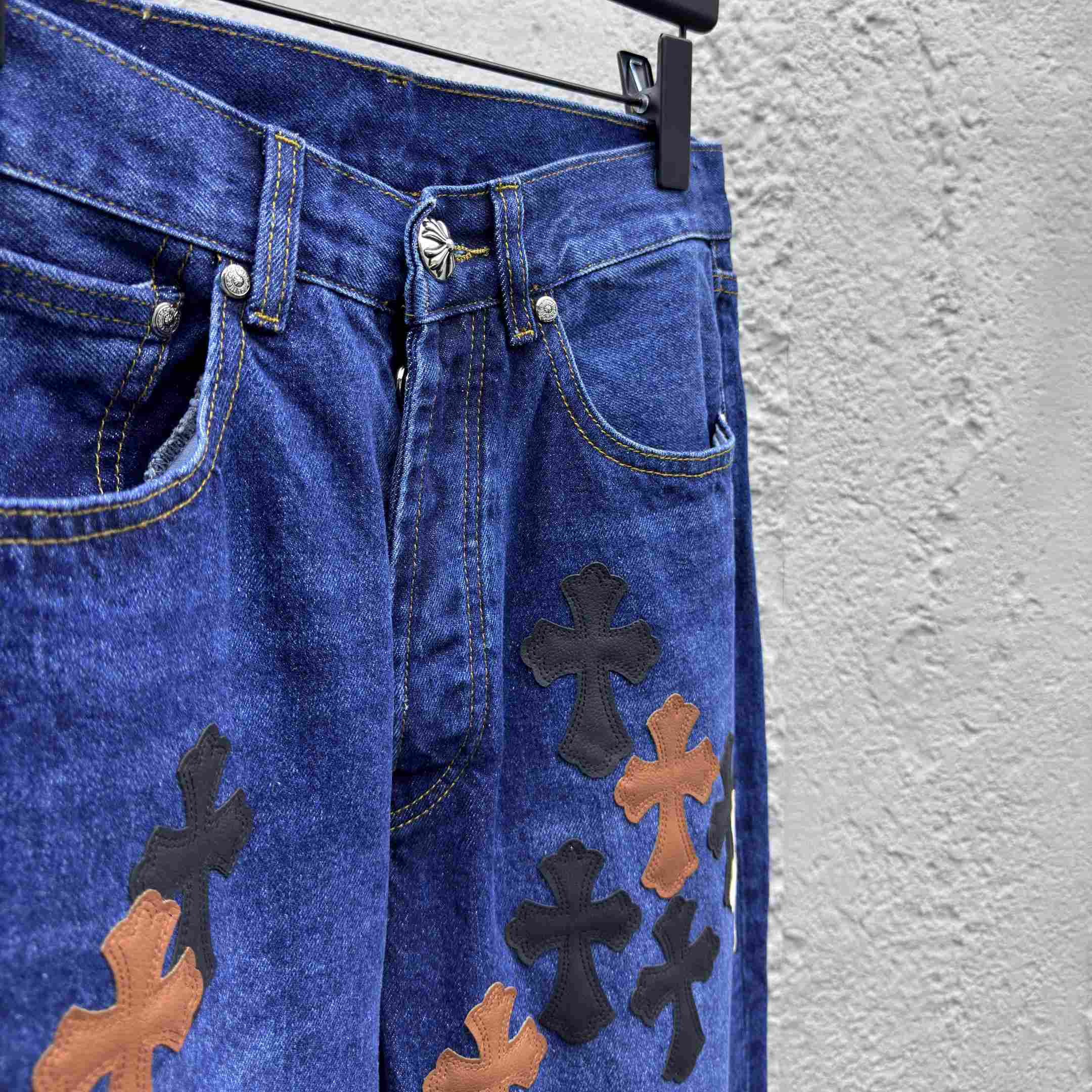 Chrome Hearts Jeans - EUR FASHION