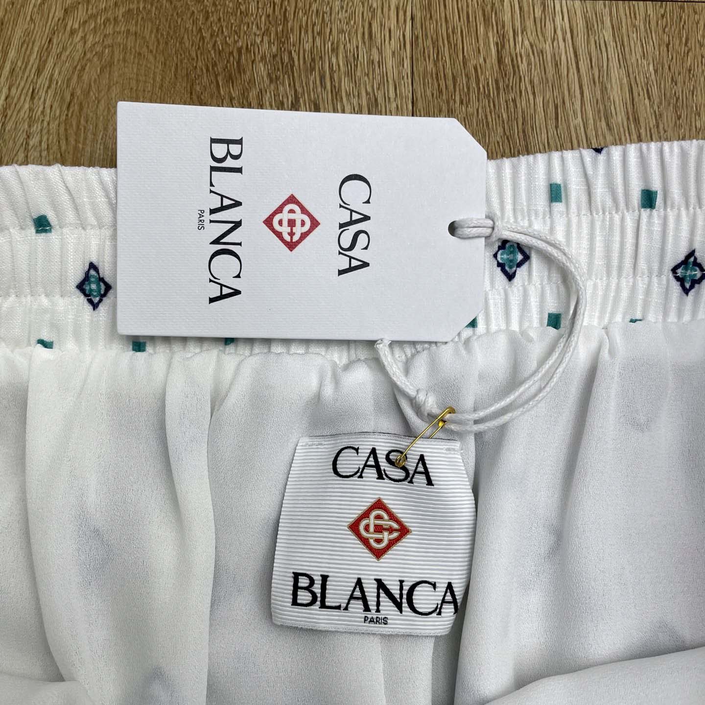 Casablanca Gradient Monogram Silk Shorts    CA3539 - EUR FASHION