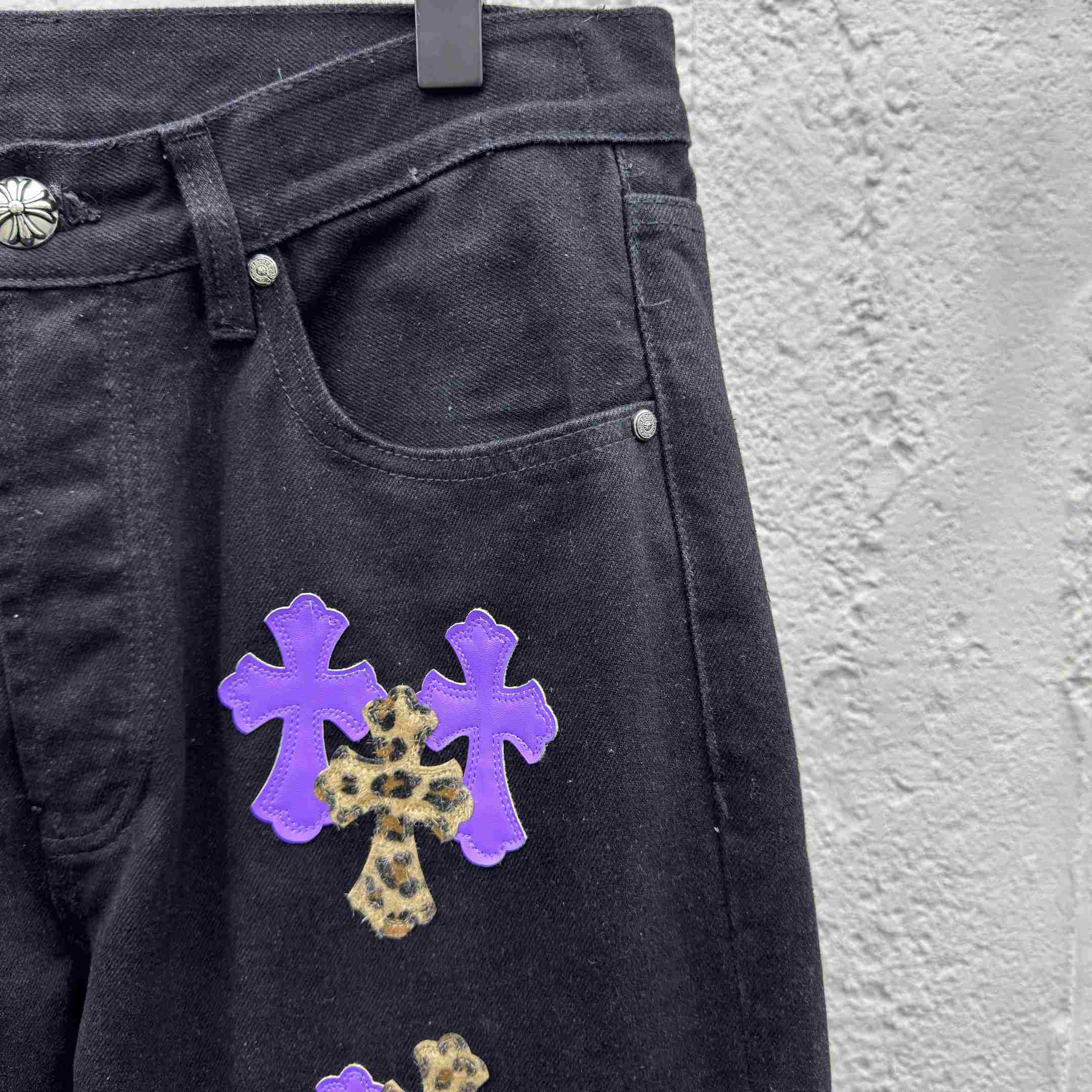 Chrome Hearts Jeans - EUR FASHION