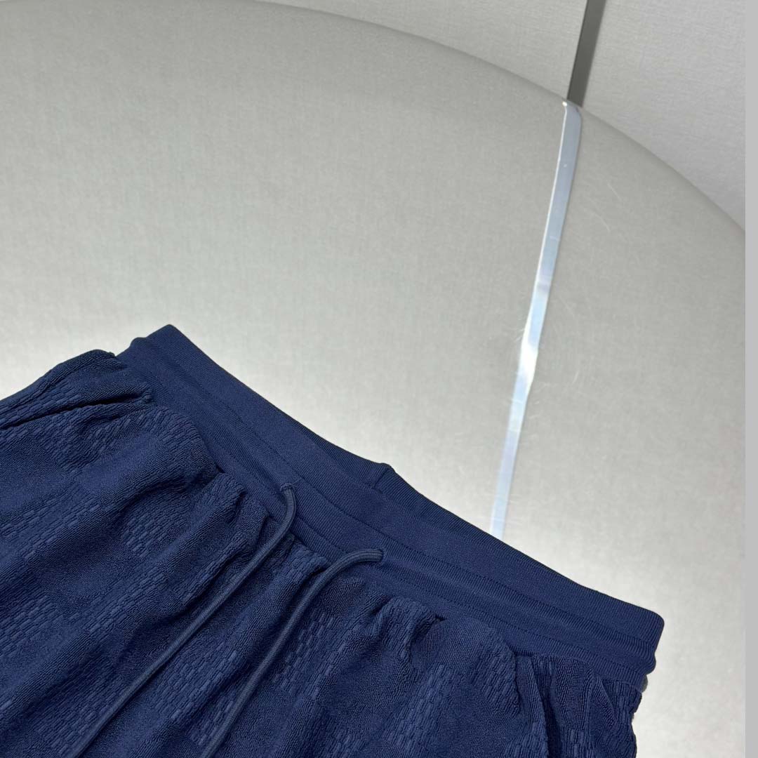 Louis Vuitton Damier French Terry Shorts - EUR FASHION