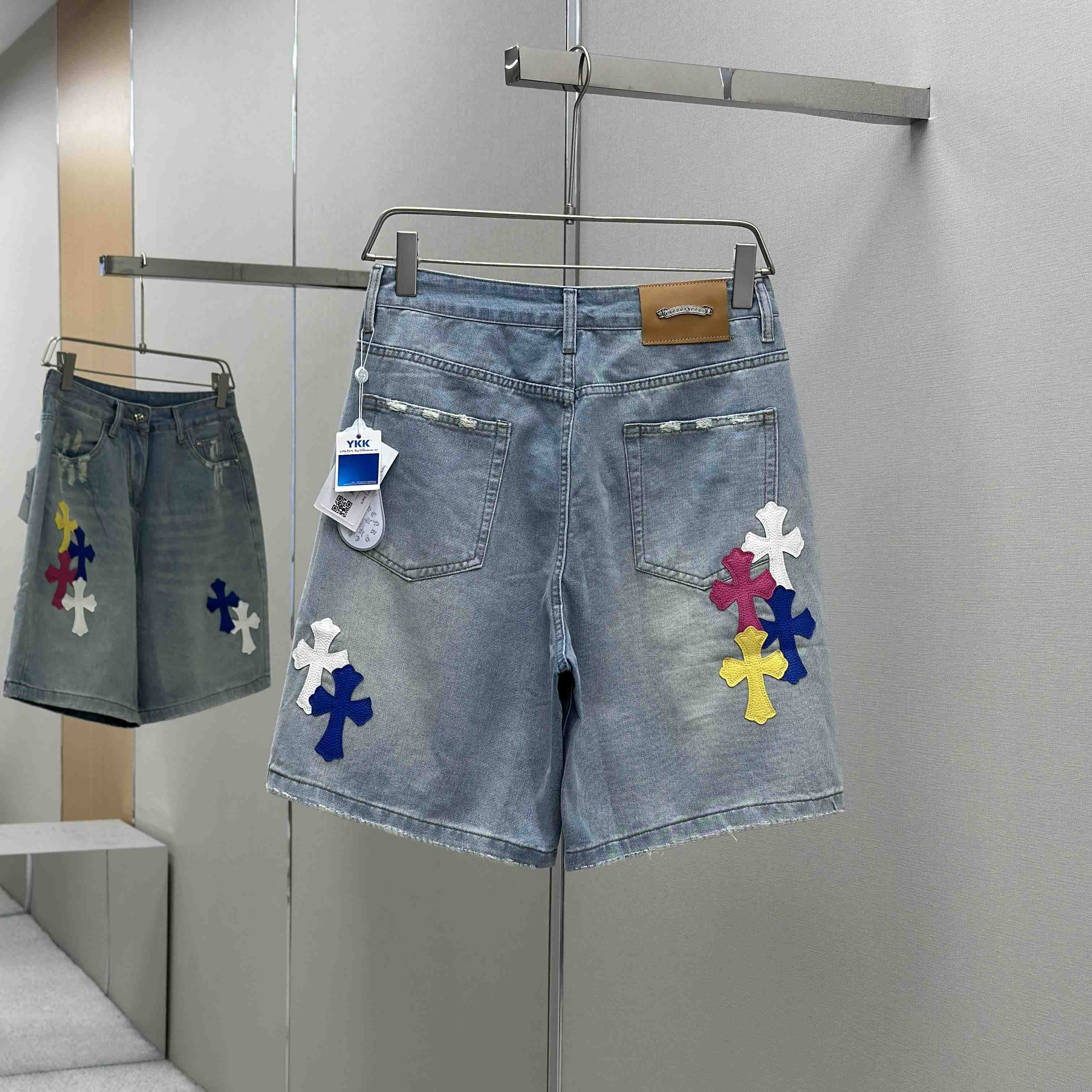 Chrome Hearts Denim Short - EUR FASHION