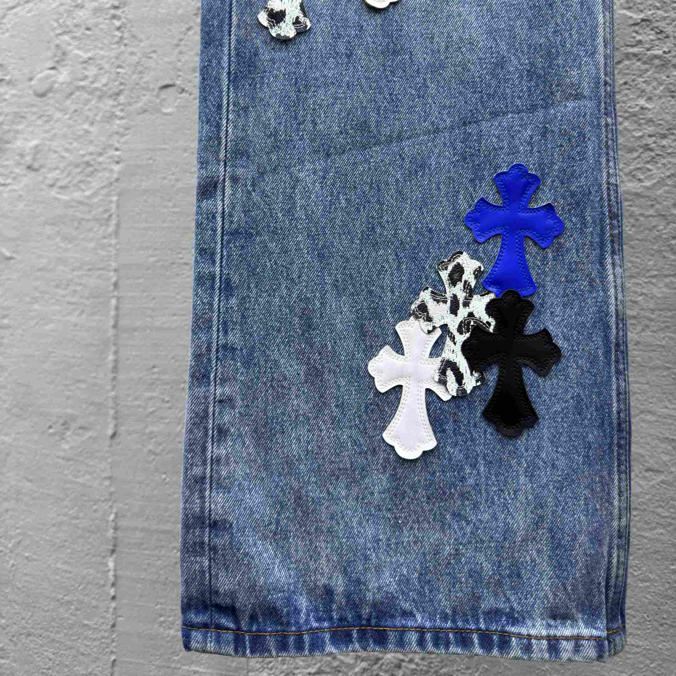 Chrome Hearts Jeans - EUR FASHION